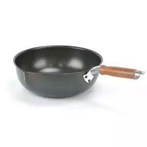 후라이팬 프라이팬 나무 손잡이 업소용 경질 웍 북경팬 26호26cm