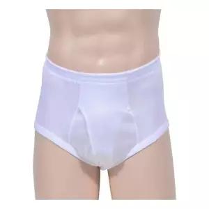 남자팬티 남성속옷 언더웨어 남성스러운 순면 백색 아빠 팬티 삼각