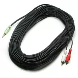 스테레오 740XDT01 RCA 2선 케이블 3극 AUX Stereo 3.5 M to 2RCA M 20M AV3550
