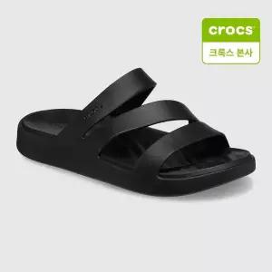 [크록스][크록스 본사] 겟어웨이 스트래피 샌들 209587-001