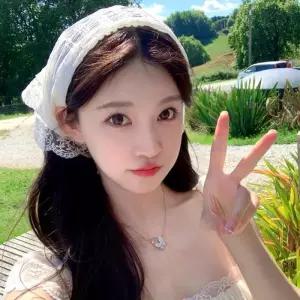 [큰손할인] 레이스 쁘띠 패션 예쁜 코디 여성 스카프 헤어밴드
