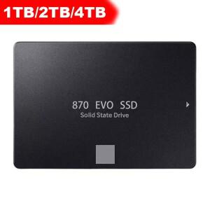SSD 4TB 870 EVO 내장 하드 드라이브 1TB~2TB 노트북 및 데스크탑용