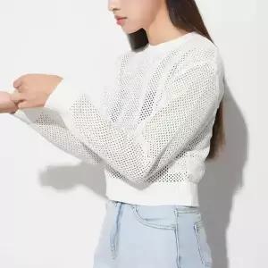 [미쏘] 메쉬 긴팔 풀오버 (MIWKAD811T-T)