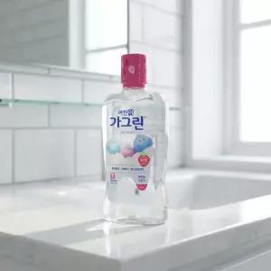 가그린 어린이 딸기향 380ml x 3개 무첨가 불소 충치예방 자일리톨 함유