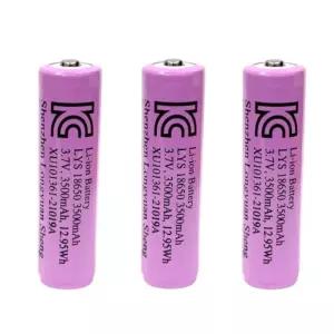 18650 3500mAh 3.7V AA 70mm 충전 배터리 충전지 1개/리튬/이온/전지/재충전/용/건전지/밧데리/고출력