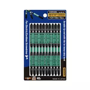 베셀 일제 블랙리브 스텝토션비트 (+) 2x110MM (10PCS)