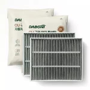 [호환] 다보니 PM0.3 구리 항균 활성탄 4세대 카니발 ka4 에어컨 필터 전면 후면