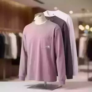 노스페이스 25SS NT7TR04 남여공용 남성 도미 긴팔 티셔츠 L7K3