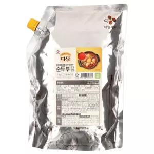 순두부찌개 양념 다담 양념장 씨제이제일제당 2KG