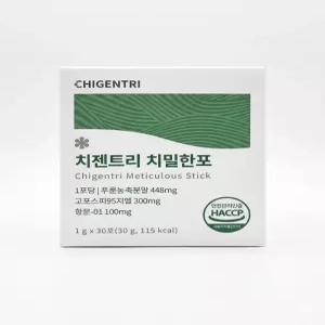치젠트리 화제의아이템 치밀한포 1박스 1g 30포
