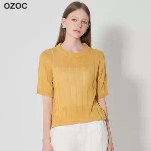 오조크 OZOC 골지 라운드 니트 택가격: 19000원 1133673