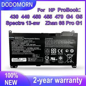 DODOMORN RR03XL 배터리 HP ProBook 440 450 430 455 470 G4 G5 HSTNN-PB6W HSTNN-UB7C 노트북 추적 번호
