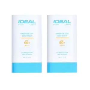 아이디얼포맨 프레시 오일 컷 선 스틱 18g(SPF50+), 2개