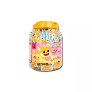 핑크퐁 아기상어 아이비타C D 아연 500정 x 1통 어린이 유아 아이 키즈 돌아기 캐릭터 비타민C 사탕