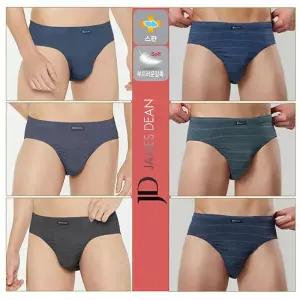 [제임스딘]소프트터치 NP 인팅 스판 삼각팬티 6종세트_1057
