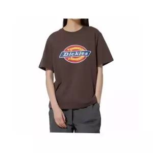 [매장정품] DICKIES 트리 로고 티셔츠 Brown DIKU251LRTS008BR