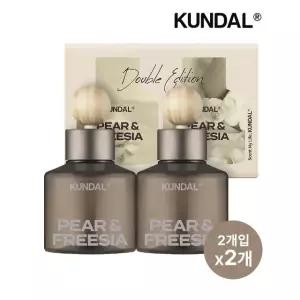 쿤달 퍼퓸 차량용 디퓨저 페어앤프리지아 75ml x4개