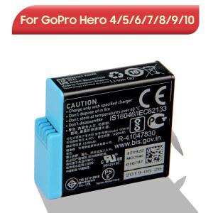 GoPro Hero 9 10 11 8 7 6 5 4 카메라 배터리 용 기존 교체