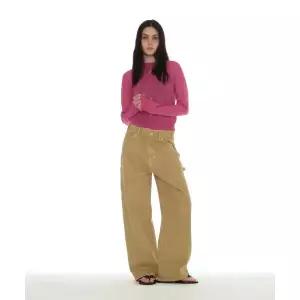 매장정품 파르티멘토 PARTIMENTO WOMEN 워시드 유틸리티 팬츠_베이지 PW-2610BE 688330