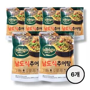 CJ 비비고 남도식 추어탕 460g 6개