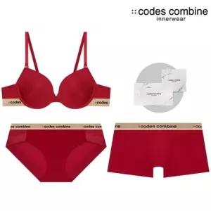 매장정품 CODES COMBINE 코데즈컴바인 [선물포장] 커플속옷세트 BRBPDR961RD 1527500
