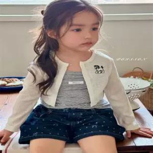 푸아송 포니 가디건 여아 간절기 러블리룩 여름