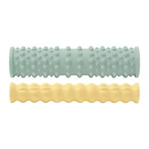 SNPE EVA 하드 돌기 더블 2in1 SET 마사지 스트레칭 폼롤러 50cm