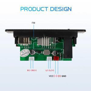 2*5W 앰프 블루컬러투스 5.0 MP3 디코더 보드 DC 5V 플레이어 FM 라디오 모듈 TF USB 녹음 핸즈프리 통화