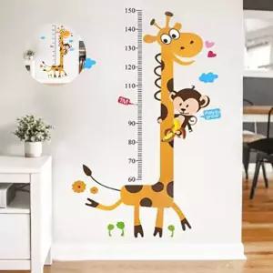 록 키재기 시트지 벽지 그림 기록 아이 꾸미기 스티커