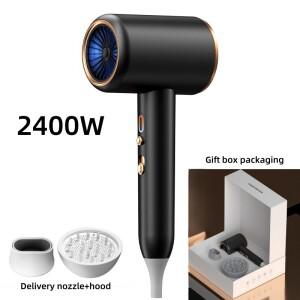 전문가용/가정용 고속 헤어 드라이어 2400w 고출력 빠른 건조 베이스 음이온 헤어 드라이어
