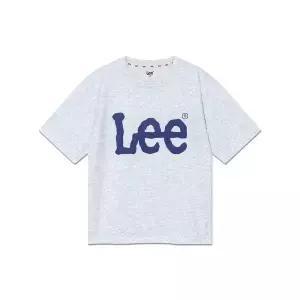 [LEE]키즈 빅 트위치 스탠다드핏 반팔 티 화이트멜란지 LK2502ST02WM 745895