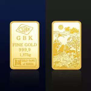 순금 24K GBK골드바 1.875g(반돈)