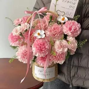 어버이날 조화카네이션 다양한스타일 꽃바구니 비누꽃