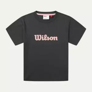 윌슨 퓨어드라이 에이스 티셔츠 W B1 W261002NTS24 CHR LPK