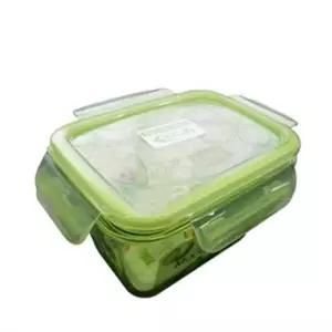 TBZ 물방울 직사각 밀폐용기 1000ml(색상랜덤)