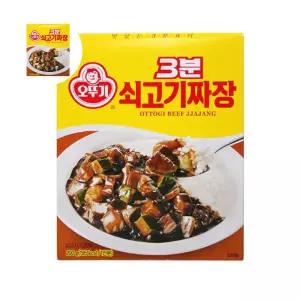 쇠고기짜장 3분 200g 3분 쇠고기짜장
