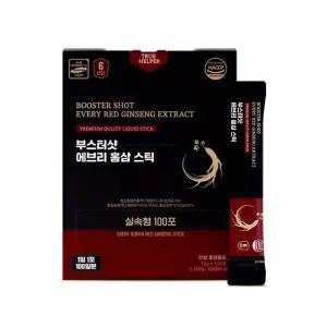 부스터샷 에브리 홍삼스틱 12g 100포 1박스