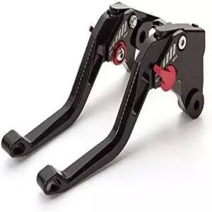 FXCNC 브레이크 클러치 레버는 YZ80 87-96 TW2000 01-16 YZ125 85-88 TT225 86-87 XT225 95-07 Black Lever with Red