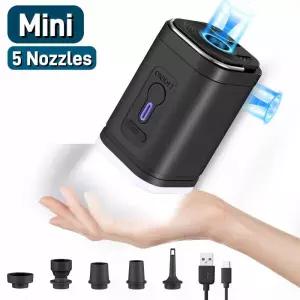 휴대용기포기 낚시 기포 발생기 1300mAh 배터리 미니 휴대용 공기 펌프 USB 충전식 풀 플로트 에어 베드 진