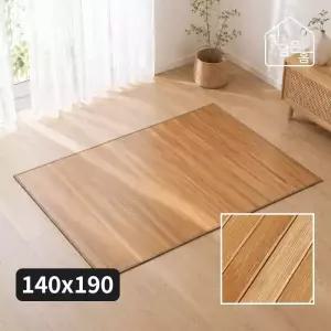 17mm 죽편자리 140x190/봄 여름 침대 거실 매트 대자리 돗자리 카페트 러그 대나무자리
