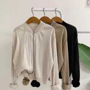 쿠제 플리츠 주름 시보리 투웨이 집업 자켓(3color)