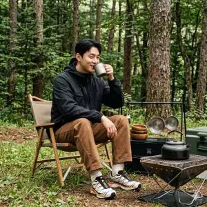 노스페이스 여름 경량 바람막이 자켓 데이캠프 NJ3LS06 블랙