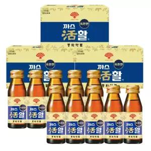 부채표 까스활 75ml 30병 소화제 음료 까스활명수