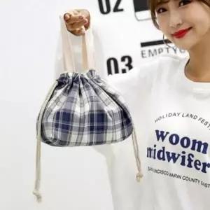 캠핑 소풍 피크닉 도시락 간식 보온 보냉 백 손 주머니 보조 가방 2color