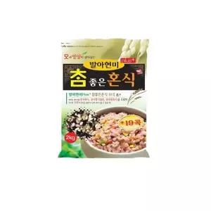 25년산 발아현미 PLUS 참좋은 혼합곡 19곡 2kg 잡곡 w