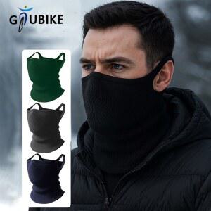 호환 GTUBIKE 스포츠 반다나 가을 겨울 사이클링 자전거 얼굴 가리개 재사용 가능한 마스크 하이킹 캠핑 러닝 넥 게이터 부드러운 스카프 남성용