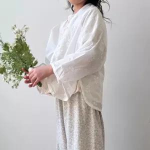 봉봉부틱 퓨어 가디건 자수 여름 여아 러블리룩