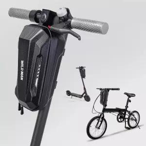 와일드 맨 2L 또는 3L 하드 쉘 방수 스쿠터 보관 가방 접이식 자전거 킥보드 핸들바 MTB