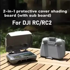 차광판 2-in-1 보호 커버 DJI RC2 차광 커버 서브 플레이트 보호