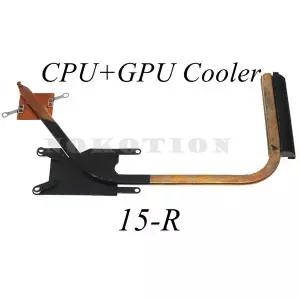 759881-001 HP호환 Pavilion 15-R 노트북 CPU GPU 방열판 냉각 냉각기용 라디에이터